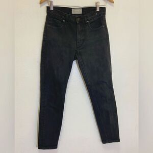 Everlane Jeans Women's size 26 - High Rise Ankle Skinny Jeans Faded Black